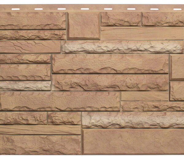 Фасадная панель Скалистый камень Памир Комби (Альта-Профиль)